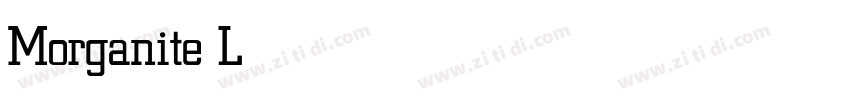 Morganite Light字体转换